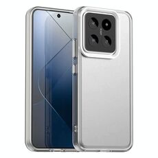 Per Xiaomi 14 Pro Candy PC Hybrid TPU Custodia antiurto per telefono (bianco)