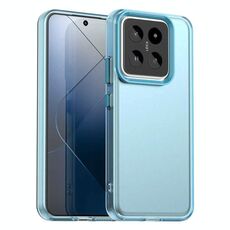 Per Xiaomi 14 Pro Candy PC Hybrid TPU Custodia antiurto per telefono (blu)