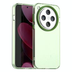 Per OPPO Find X8 5G Candy PC Hybrid TPU Custodia antiurto per telefono (verde)