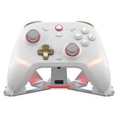 GameSir Cyclone 2 Controller di gioco wireless Bluetooth, con base di ricarica (bianco)