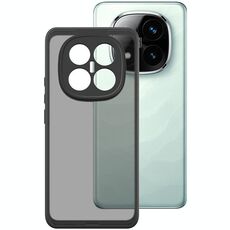 Per Redmi Note 14 Pro+ 5G imak UX-9B Series Four Corners Tiny Airbag Custodia antiurto per telefono (nero)