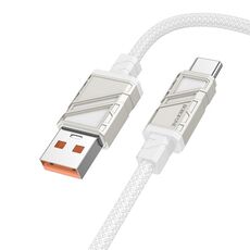 Borofone BU54 Might 5A Cavo dati di ricarica rapida USB a tipo C, lunghezza: 1,2 m (bianco)