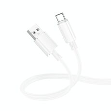 Borofone BX112 Lemon 3A USB a cavo dati di tipo C, lunghezza: 1 m (bianco)