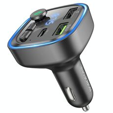 Trasmettitore FM wireless per auto Borofone BC48 Broad Bluetooth 5.0 (nero)