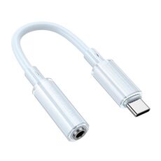 Cavo convertitore audio digitale Borofone BV22 da tipo C a AUX da 3,5 mm (blu)