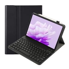 Per Honor Pad X9 / X8 Pro 11.5 AH15 Custodia per tablet in pelle con tastiera Bluetooth staccabile ultrasottile (nero)