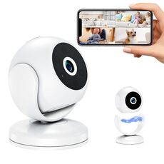 A5 Mini Telecamera portatile 4K HD Visione notturna Sicurezza domestica Micro Camcorder (bianco)