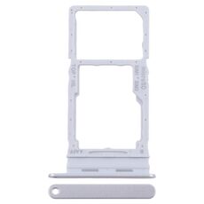 Per Samsung Galaxy A16 5G SM-A166B Vassoio scheda SIM originale + Vassoio scheda SIM / Vassoio scheda Micro SD (argento)