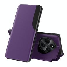 Per Xiaomi Redmi 14C Attraction Flip Holder Custodia in pelle per telefono (viola)