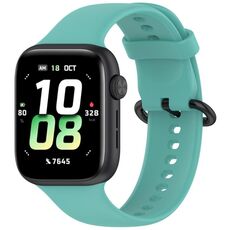 Per Honor Watch 5 cinturino in silicone morbido tinta unita (verde)