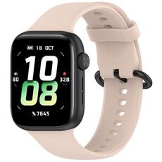 Per Honor Watch 5 cinturino in silicone morbido tinta unita (rosa)
