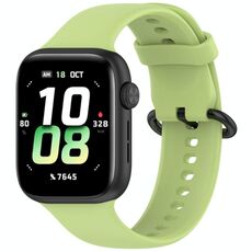 Per Honor Watch 5 cinturino in silicone morbido tinta unita (lime)