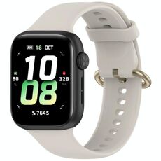 Per Honor Watch 5 cinturino in silicone morbido tinta unita (Starlight)
