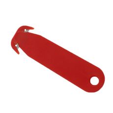 5 pezzi di pellicola di disimballaggio che apre il coltello da taglio a doppio taglio (rosso)