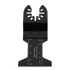 2 pezzi Trimmers High Carbon Steel Lama per sega dritta per utensile multiuso, stile: denti fini da 45 mm