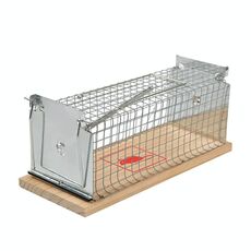 Gabbia trappola per topi in legno, cattura animali vivi, trappola umana, dimensioni: grande