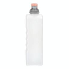 Borraccia sportiva da 330 ml, per mountain bike, fitness, grande capacità, curva (bianca)