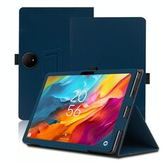 Per TCL Nxtpaper 14 Custodia per tablet in pelle con texture skin all inclusive da 14,3 pollici (blu scuro)
