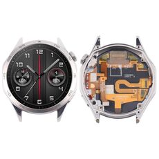 Per Huawei Watch GT 4 46mm Schermo LCD originale con cornice (argento)