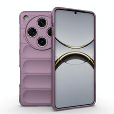 Per OPPO Find X8 Pro 5G Magic Shield TPU + Custodia in flanella per telefono (viola)