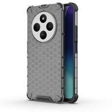 Per Redmi 14C 4G Custodia antiurto a nido d'ape per telefono (nero)