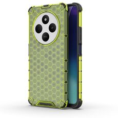 Per Redmi 14C 4G Custodia antiurto a nido d'ape per telefono (verde)