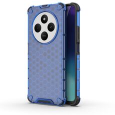 Per Redmi 14C 4G Custodia antiurto a nido d'ape per telefono (blu)