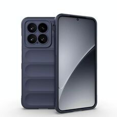 Per Xiaomi 15 5G Magic Shield TPU + Custodia in flanella per telefono (blu scuro)