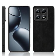 Per Xiaomi 14T Custodia per telefono con motivo a mucca e cuciture (nero)