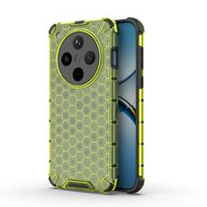 Per OPPO Find X8 5G Custodia antiurto a nido d'ape per telefono (verde)