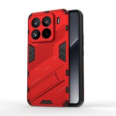 Per Xiaomi 15 Pro 5G Punk Armor 2 in 1 PC + TPU Custodia per telefono con supporto (rosso)