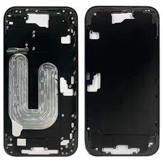 Per iPhone 16 Cornice centrale Bezel Plate (Nero)
