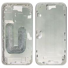 Per iPhone 16 Cornice centrale Bezel Plate (Argento)