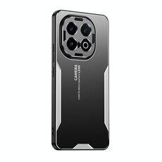 Per vivo iQOO 13 Blade Series TPU Hybrid Metal Phone Case (Argento)