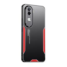 Per vivo iQOO Z9S Blade Series TPU Hybrid Metal Phone Case (Rosso)