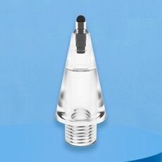 Per Huawei M-Pencil 2/3 Mute Damping Anti-scivolo Punte di Ricambio, Stile: 2B Alta Elasticità Trasparente
