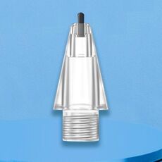Per Huawei M-Pencil 2 / 3 Mute Damping Anti-scivolo Punte di Ricambio, Stile: HB Micro Elastico Trasparente