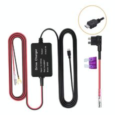 Alimentatore universale per registratore di guida per auto da 12 V a 5 V, linea di riduzione della tensione (micro)