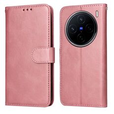 Per vivo X200 Classic Calf Texture Flip Custodia in pelle per telefono (oro rosa)