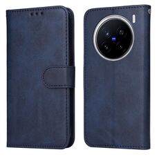 Per vivo X200 Pro Classic Calf Texture Custodia in pelle Flip per telefono (blu)