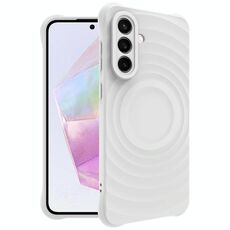 Per Samsung Galaxy A36 5G IMAK UC-6 Series Custodia morbida per telefono Manbo Frosting (bianca)