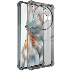 Per ZTE Nubia Z60S Pro 5G imak Custodia antiurto per telefono in TPU con airbag (nero trasparente)