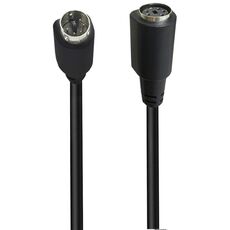 Cavo audio/video Mini DIN 5 pin core, lunghezza: 1,8 m (maschio-femmina dritto)