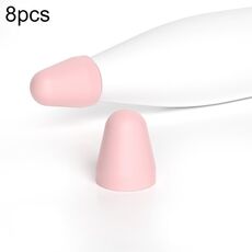 Per Xiaomi Stylus Pen 2 8 pezzi / set Cover pennino stilo resistente all'usura in silicone (rosa)