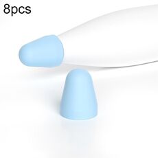 Per Xiaomi Stylus Pen 2 8 pezzi / set Cover pennino stilo in silicone resistente all'usura (blu)