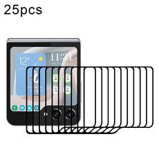 Per Samsung Galaxy Z Flip5 25 pezzi pellicola protettiva per schermo in vetro temperato per schermo intero a copertura totale per schermo piccolo esterno