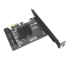 Scheda di espansione adattatore PCIE da 1X a 6 porte SATA 3.0 Convertitore ASMedia ASM1166