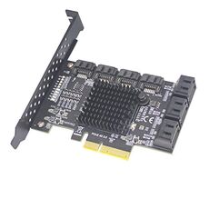 Scheda di espansione adattatore PCIE 4X a 10 porte SATA 3.0 Convertitore ASMedia ASM1166