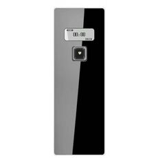 Display digitale LCD con pannello in acciaio inossidabile anticorrosivo Spruzzatore di profumo automatico intelligente (titanio nero)