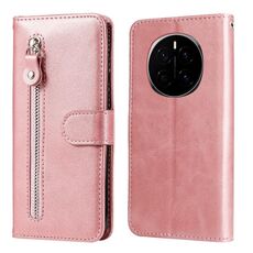 Custodia per telefono in pelle con cerniera For Honor Magic7 Fashion Calf Texture (oro rosa)